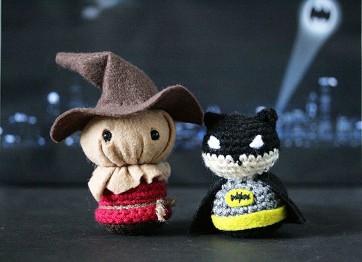 super heros laine batman scarecrow