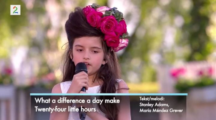 Angelina Jordan What a Difference a Day Makes