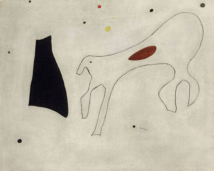 Le chien Joan Miro