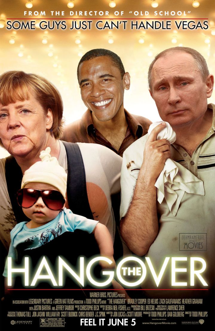 Poutine Obama Merkel Affiches films (7)