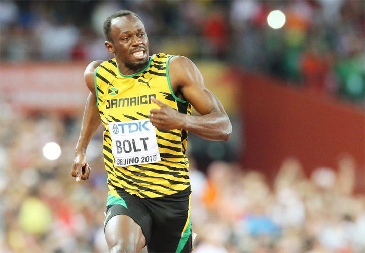Usain Bolt champion du monde 100m