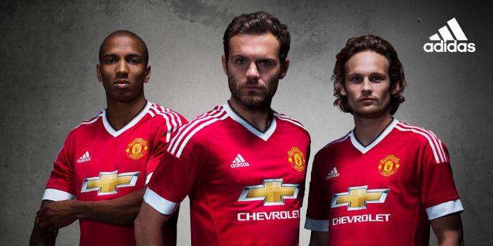 maillot home manchester united 2015 2016