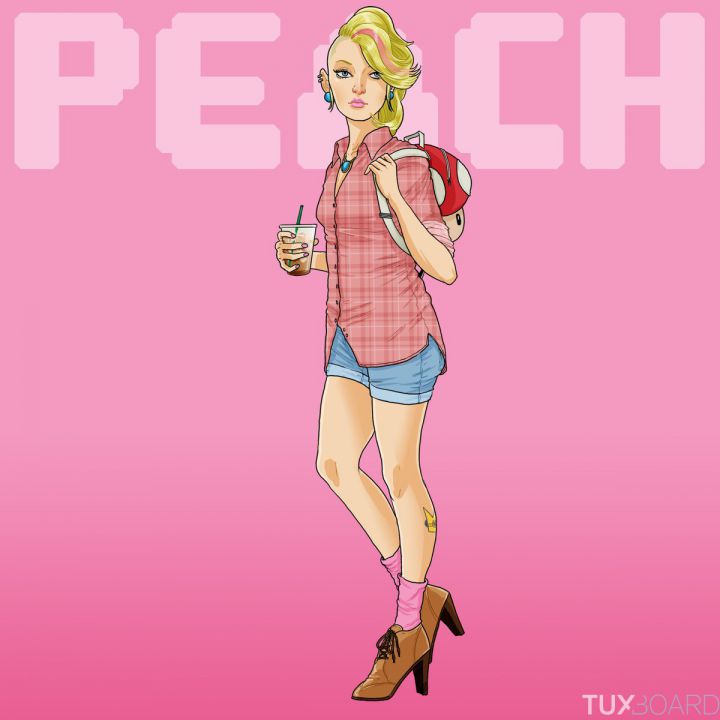 Peach Hipster