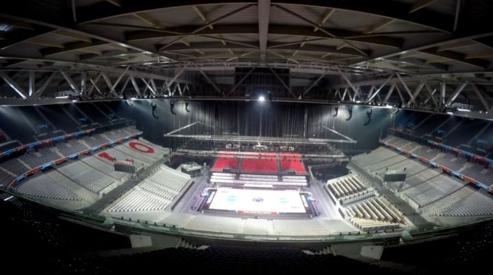 Timelapse EuroBasket 2015 Stade Pierre Mauroy Lille