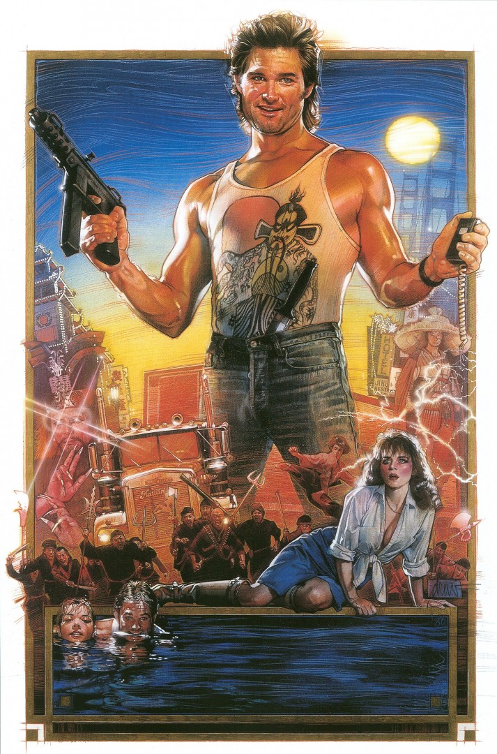 affiche big trouble in little china