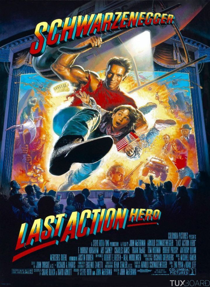 affiche last action hero original