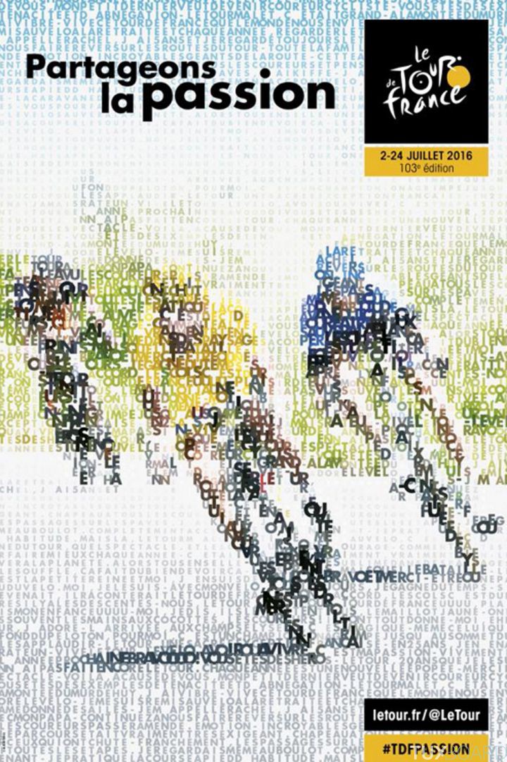 Affiche Tour de France 2016