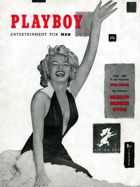 Couverture Playboy marilyn