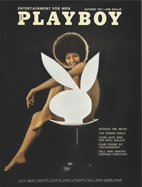 Couverture Playboy octobre 1971