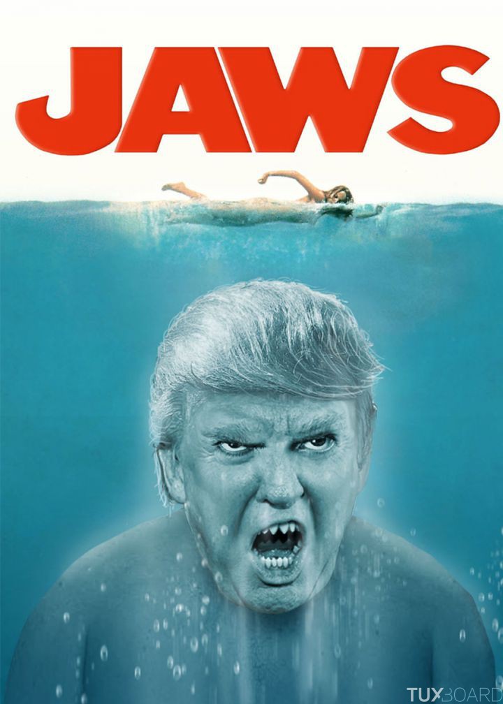 Donald Trump Les Dents de la Mer