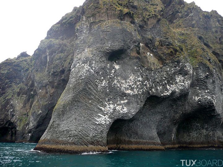 Islande elephant de pierre