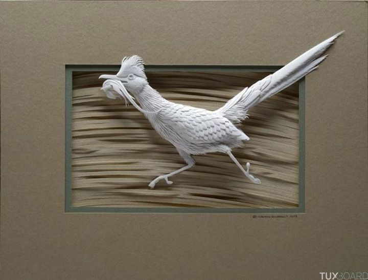 Sculptures animaux papier (19)