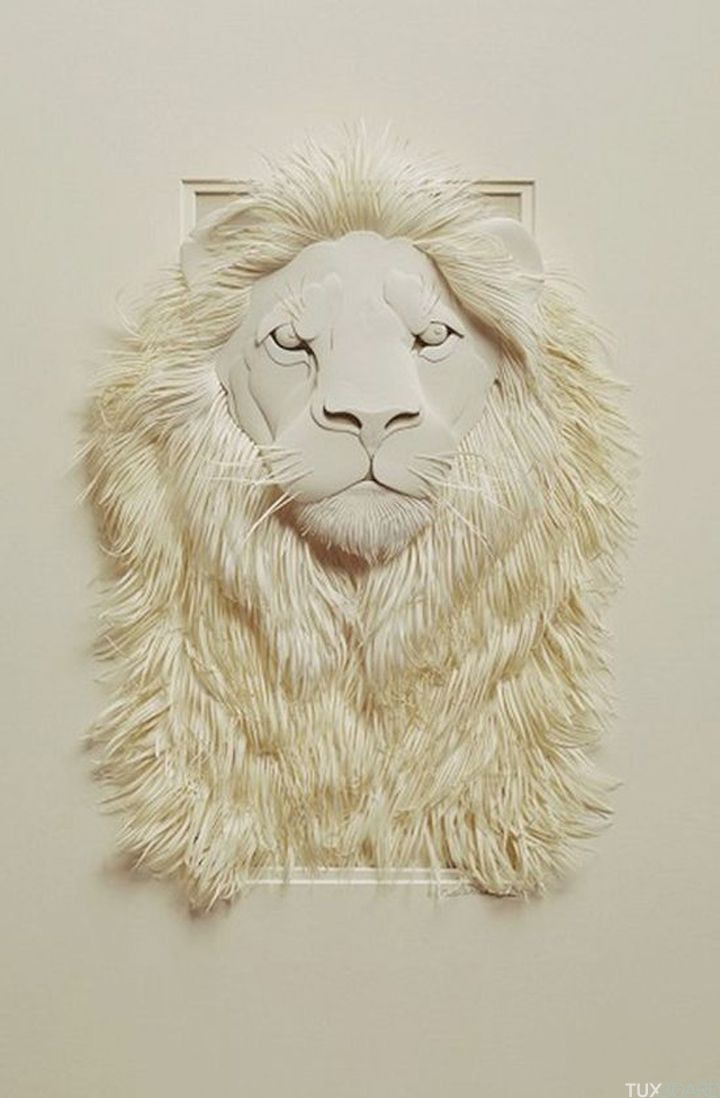 Sculptures animaux papier (28)