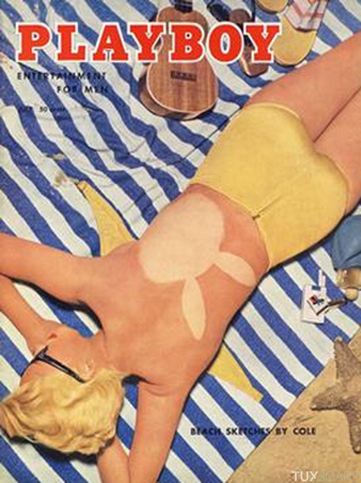 couverture playboy 1955