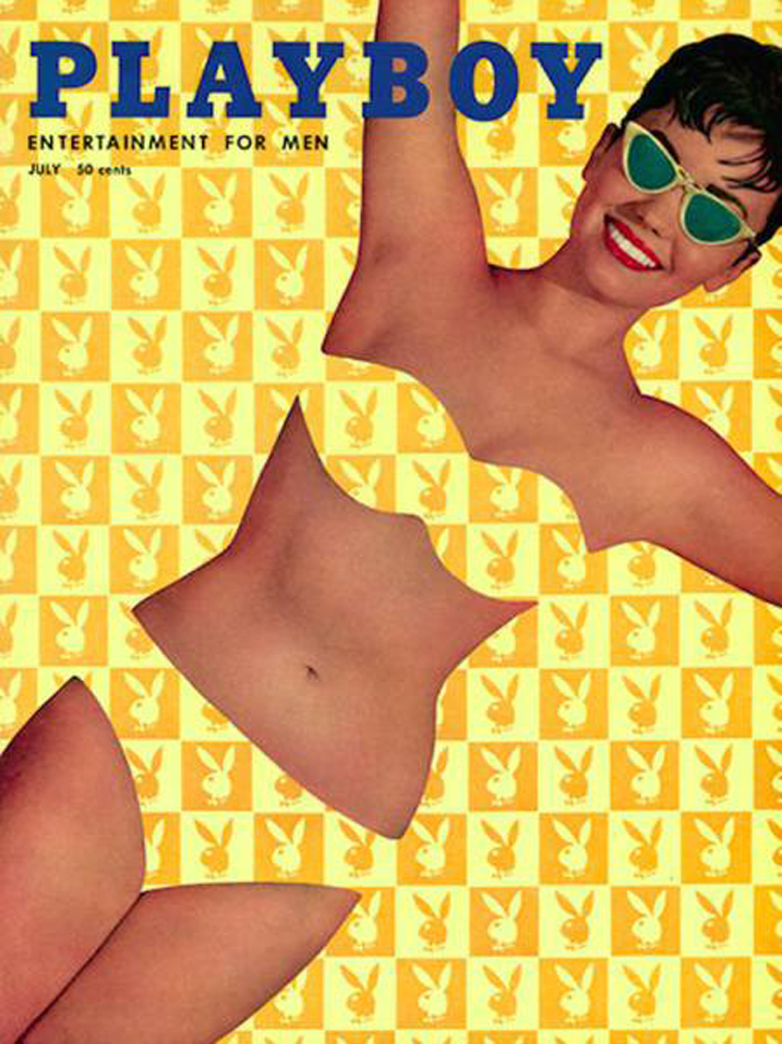 couverture playboy 1958