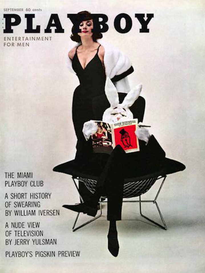 couverture playboy 1962