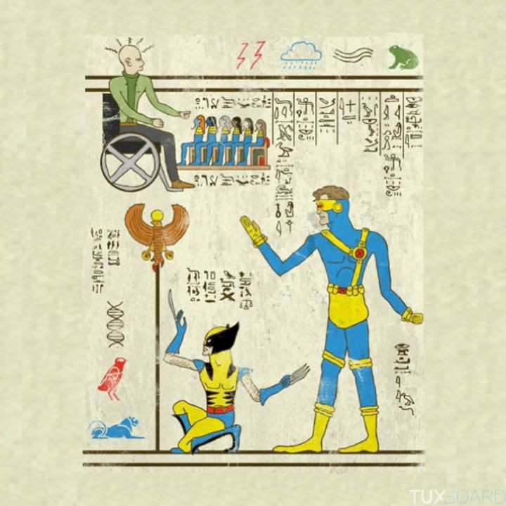 hieroglyphes X Men