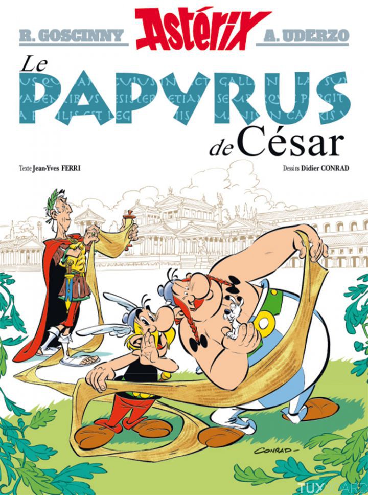 le papyrus de cesar couverture