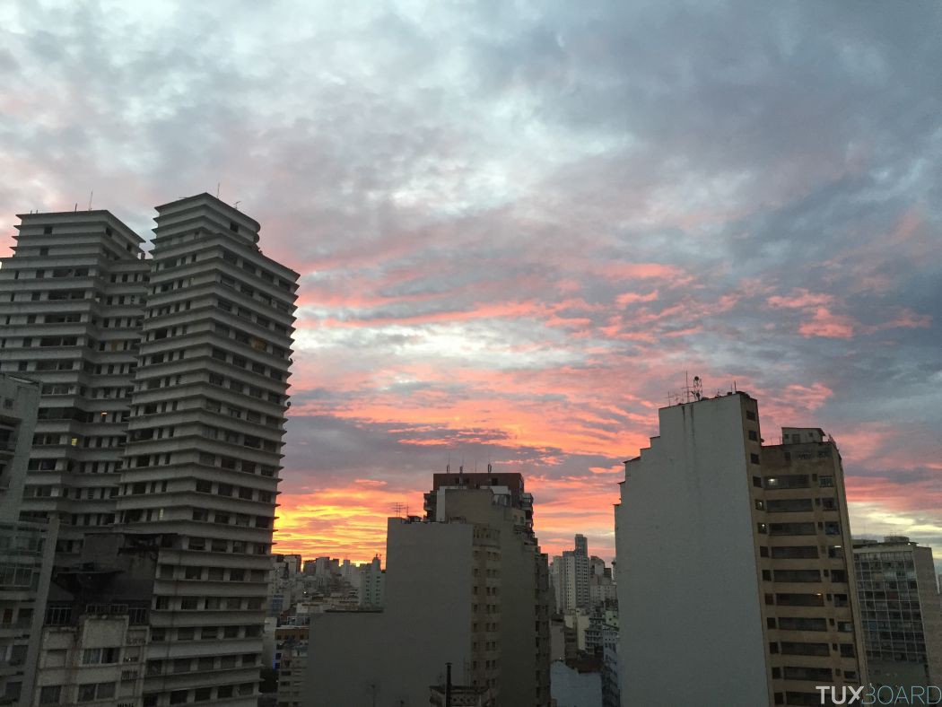 Coucher de soleil Sao Paulo