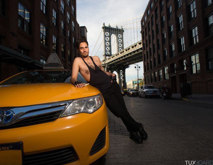 photo calendrier sexy taxi new york