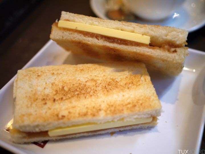 sandwich Kaya toast singapoure