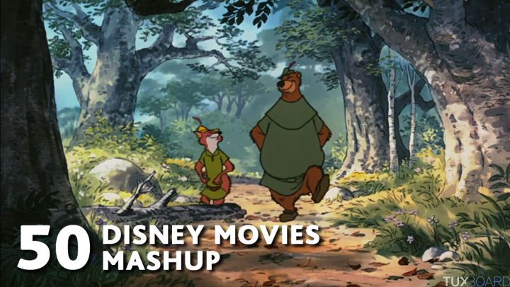 Mashup 50 films Disney