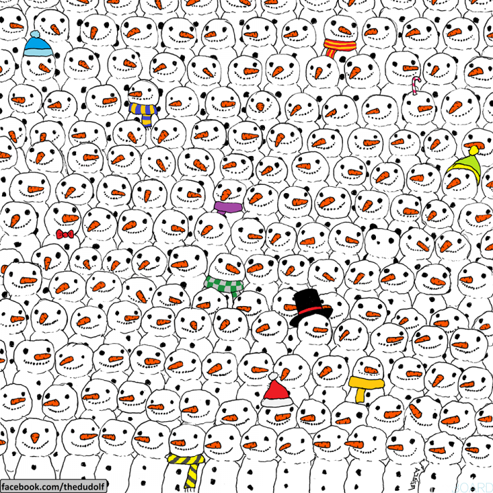 Trouver le panda