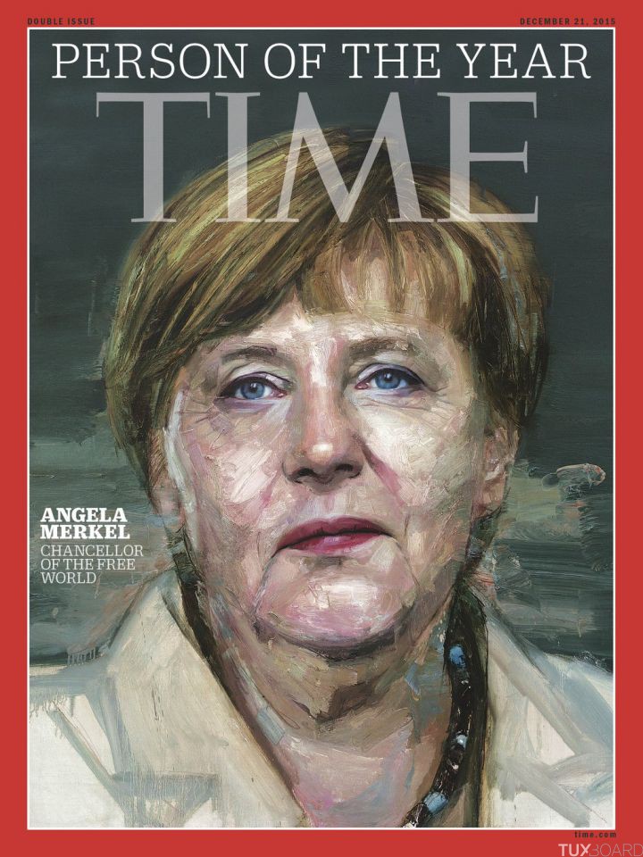 angela merkel person of the year 2015 time