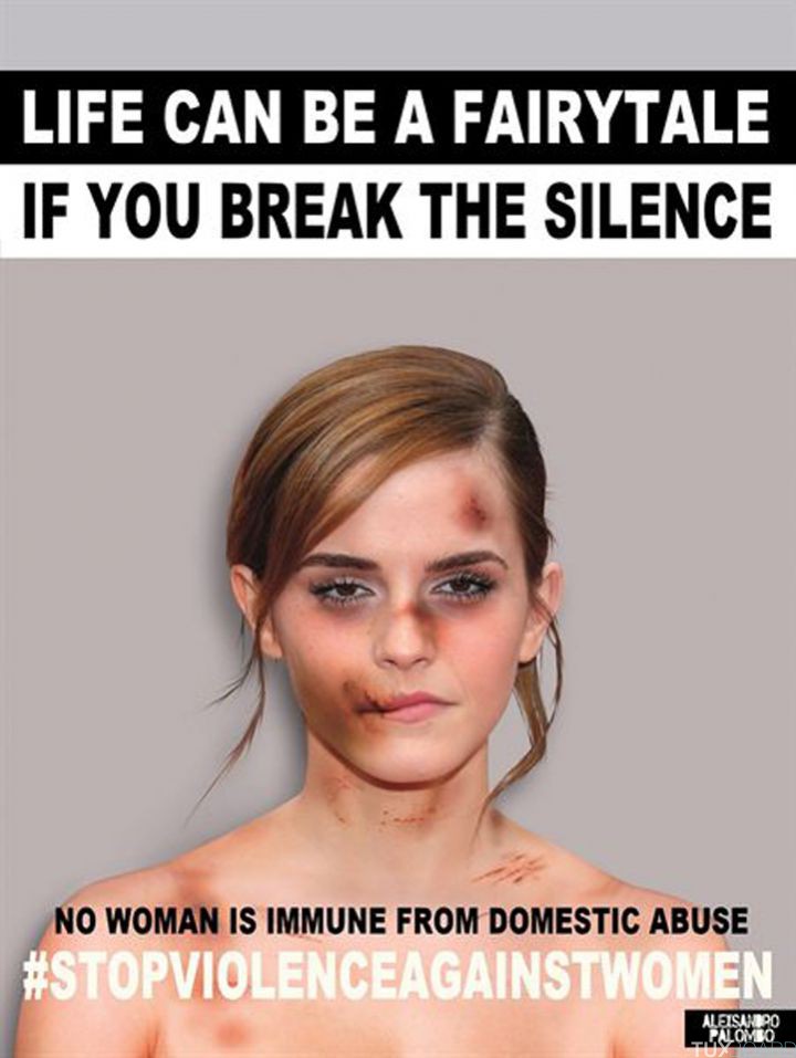 campagne violences conjugales Emma Watson