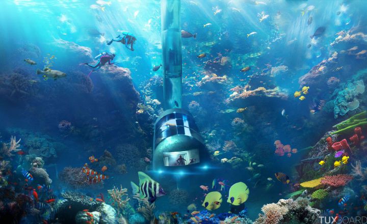hotel sous marin planet ocean underwater floride