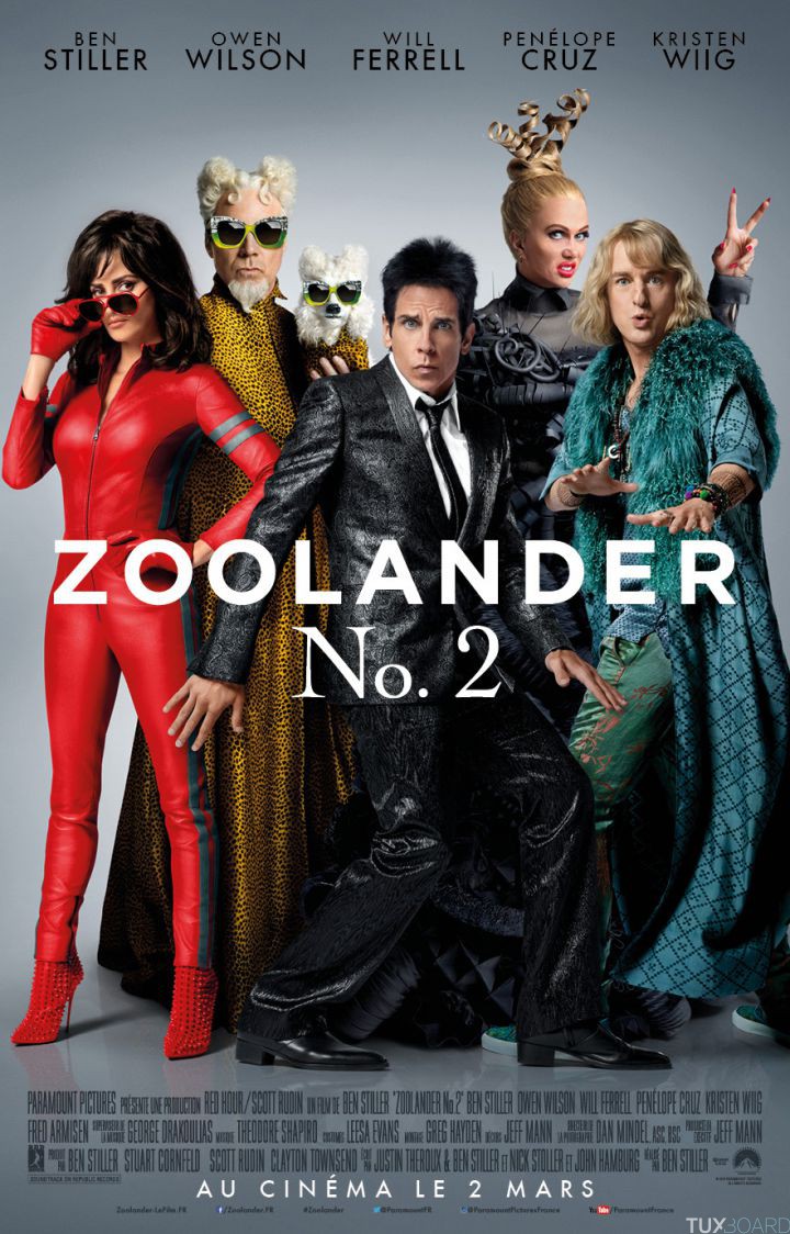 zoolander 2 affiche du film