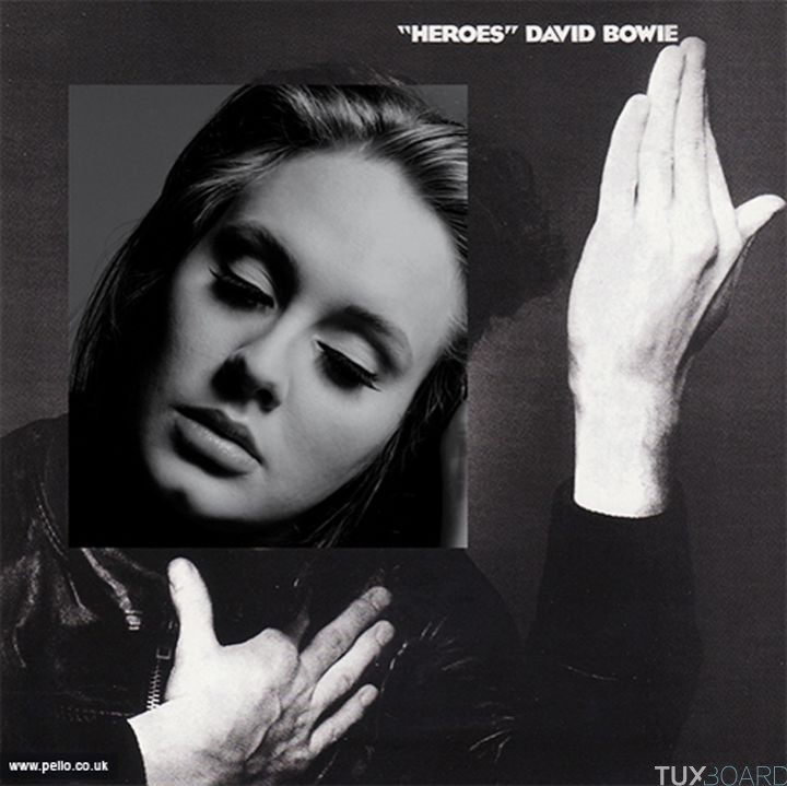 Adele pochette David Bowie