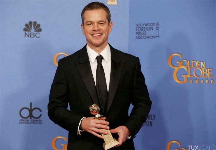 Matt Damon Golden Globes 2016