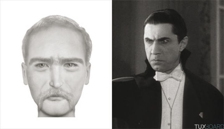 Portrait robot Dracula