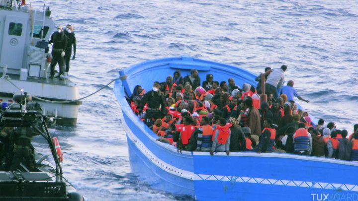 migrants italie