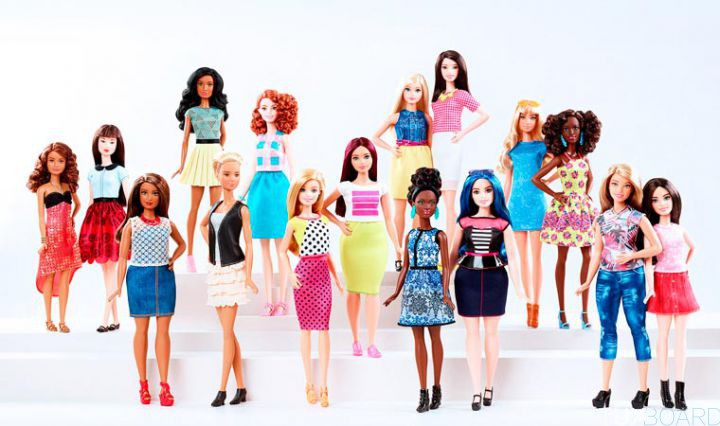 nouveaux modeles barbie mattel 2016