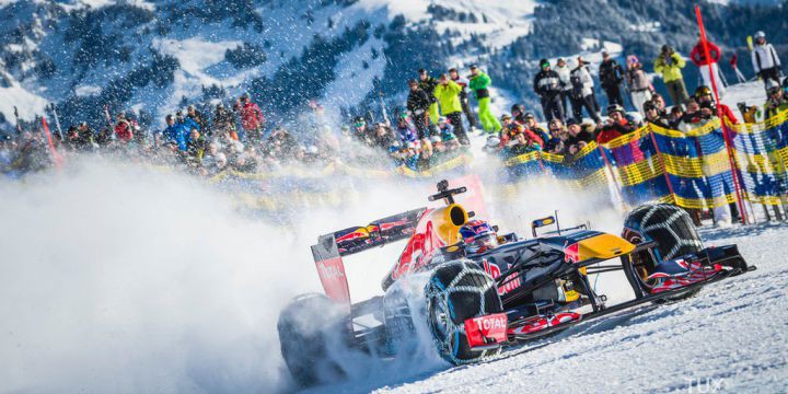 piste ski formule 1 Max Verstappen