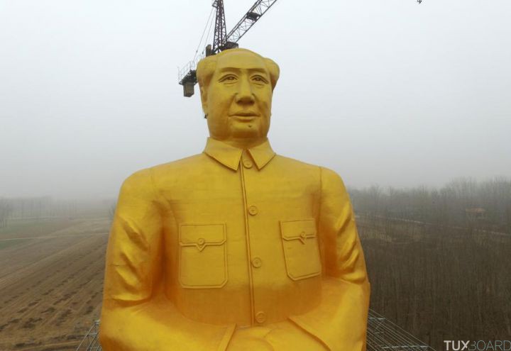 statue or mao zedong