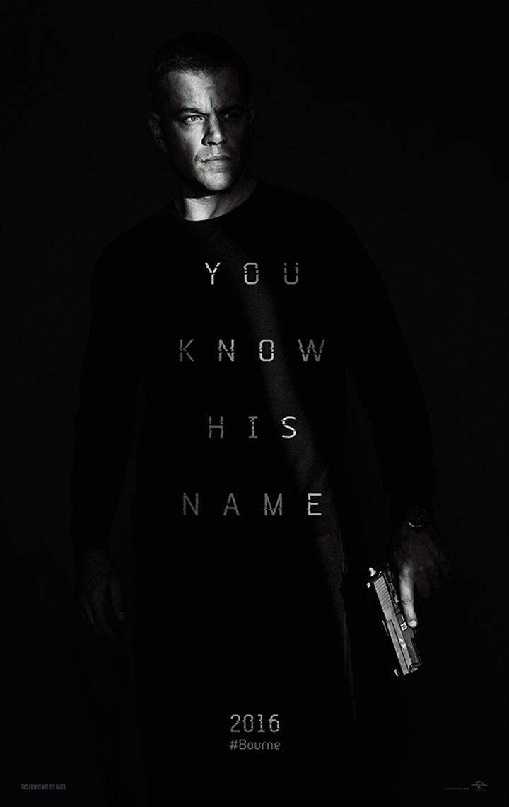 Affiche Jason Bourne Matt Damon