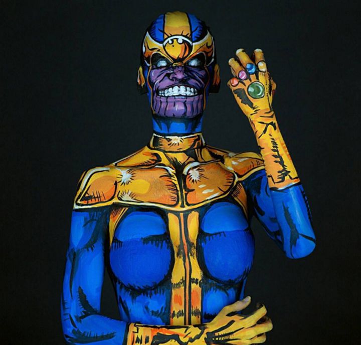 Body Paint Thanos