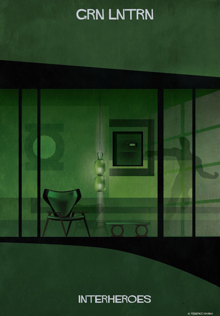 Deco interieur Green Lantern
