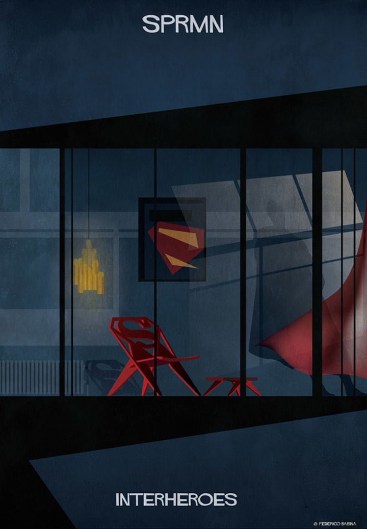 Deco interieur Superman