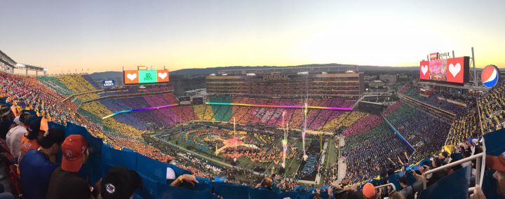 Panorama stade Super Bowl 2015