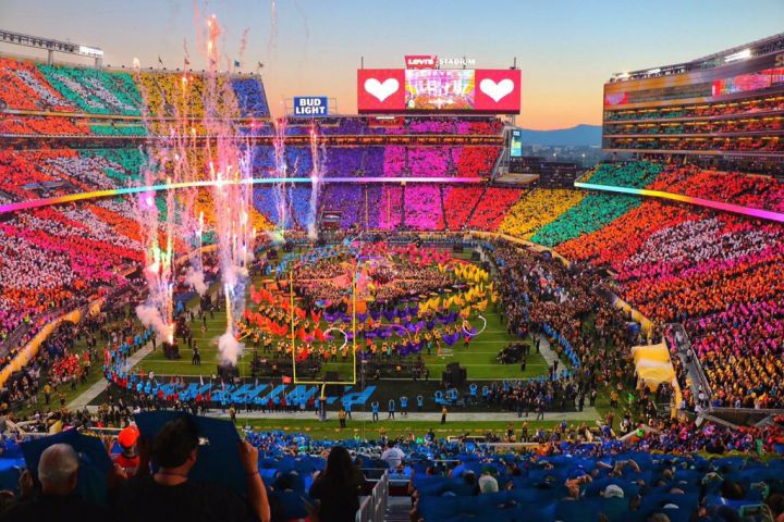 Photo couleurs Super Bowl 2016