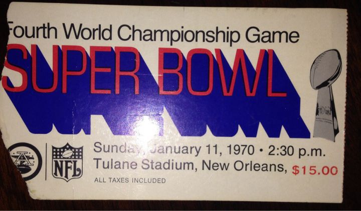 Place Super Bowl 1970