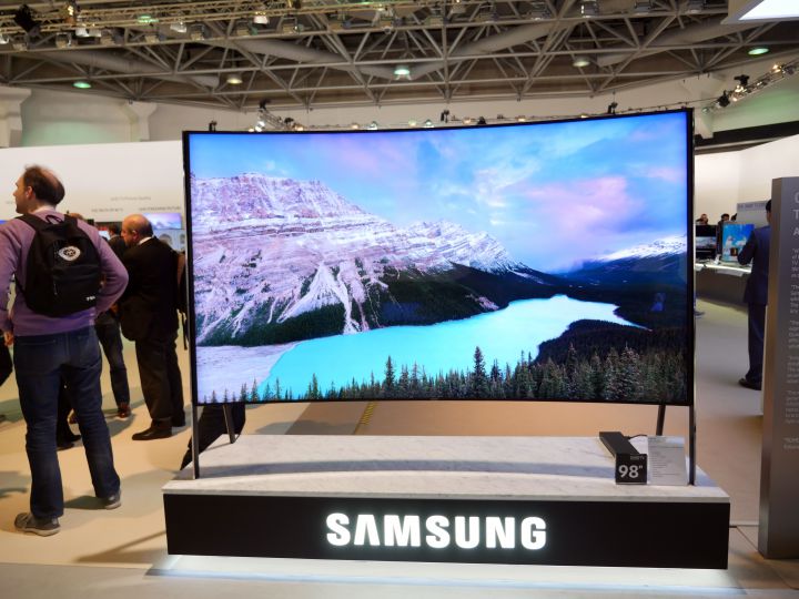 Samsung S9 8K 4X UHD SUHD TV incurvee QUANTUM 98 pouce