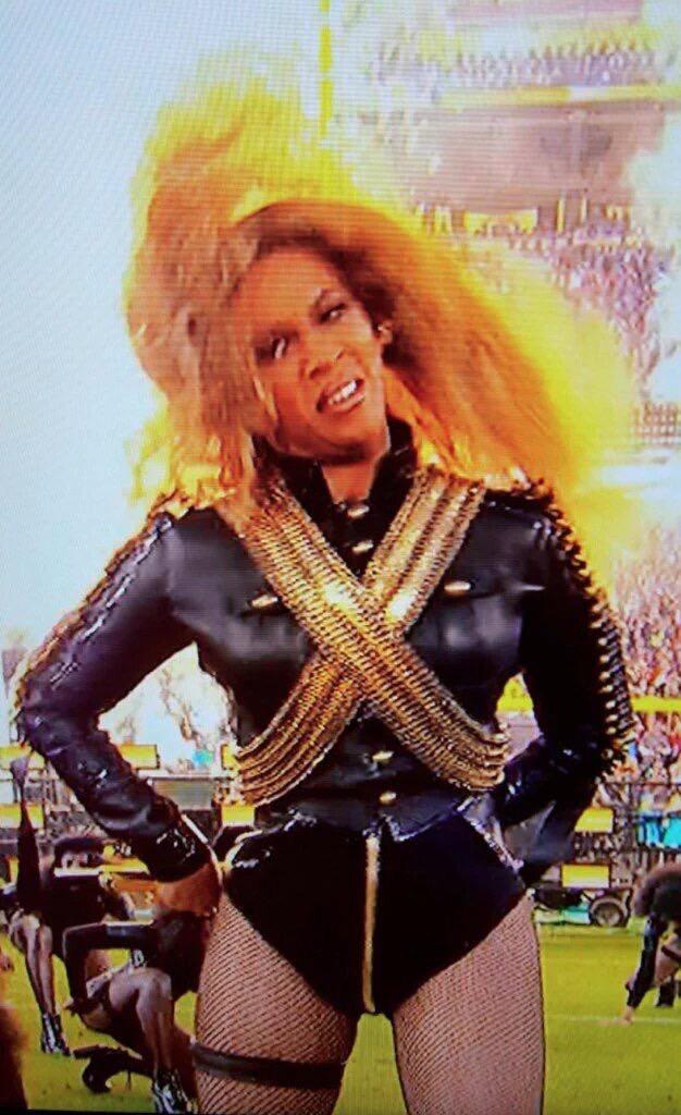 Tete Beyonce Super Bowl 2016