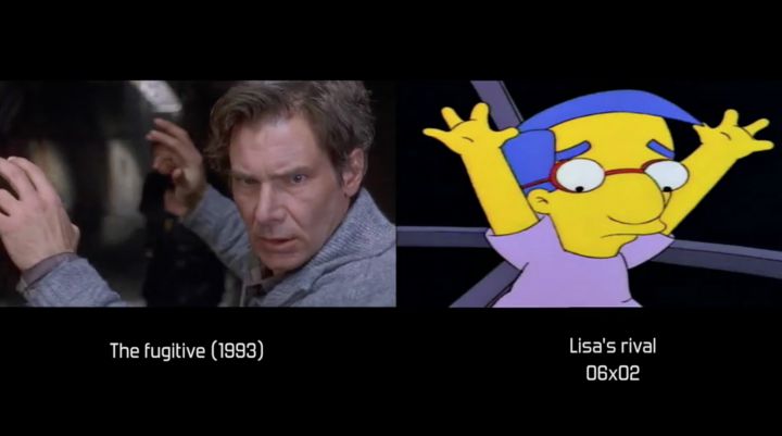 The Simpsons movie references