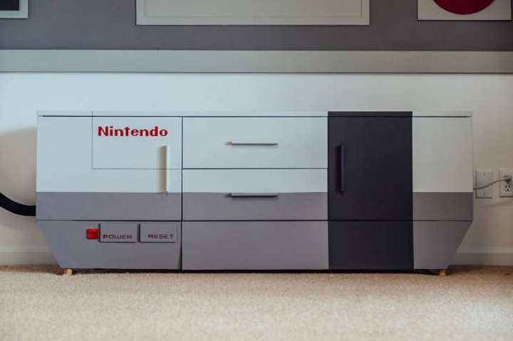 Transformation chambre Nintendo NES 13