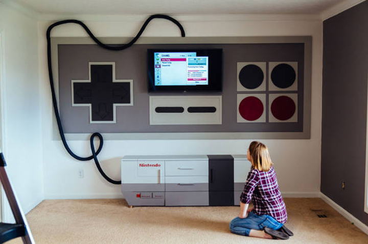 Transformation chambre Nintendo NES 15